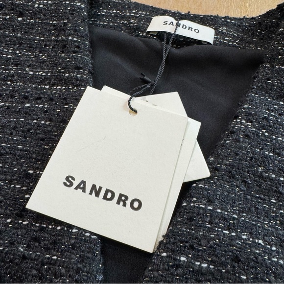 Sandro Gwendoline Tweed Dress Size‎ 36/ US 4 - Picture 9 of 15